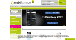 Desktop Screenshot of mobilcentrum.cz
